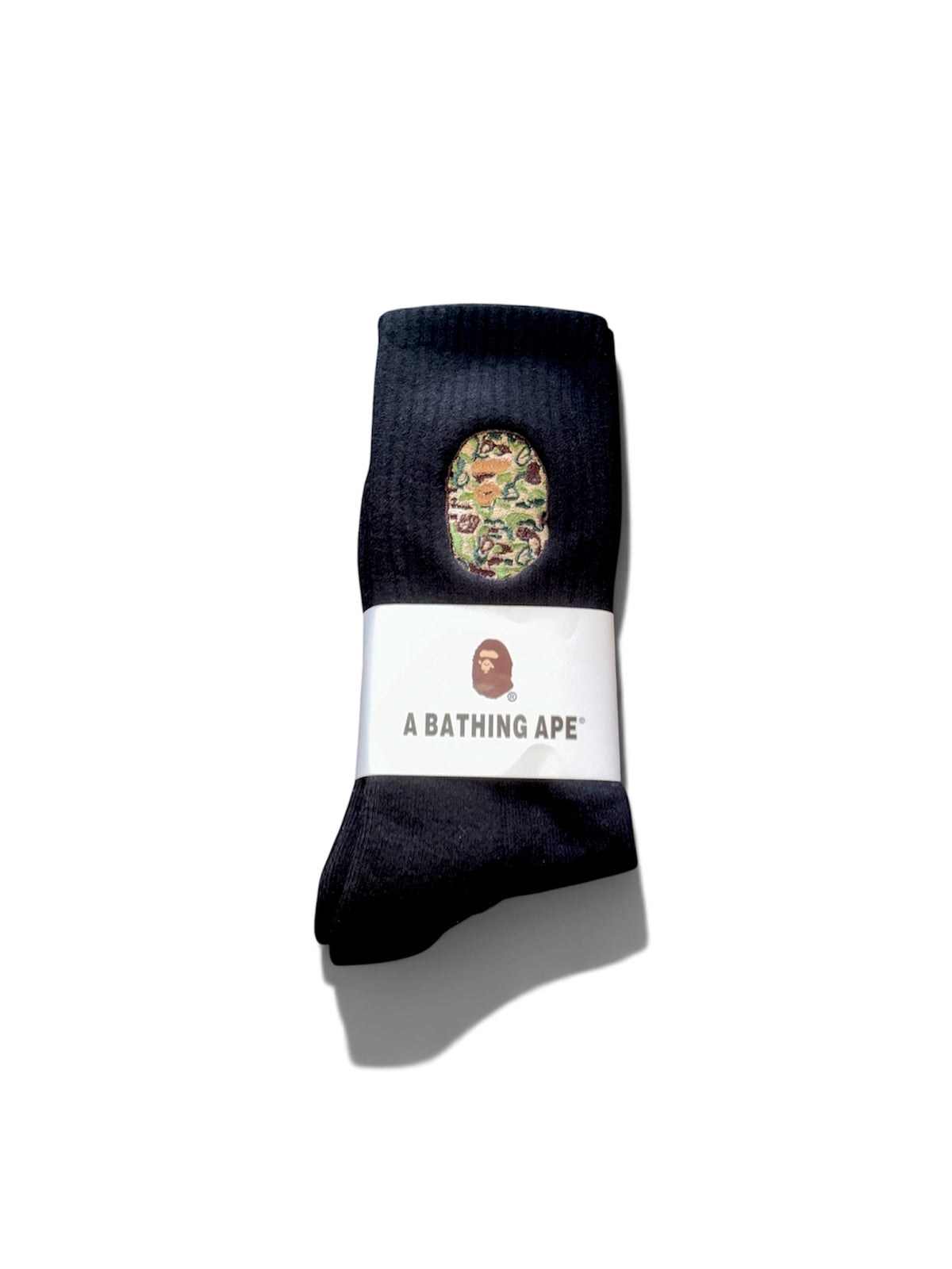 Bape Socks in Black/Camo