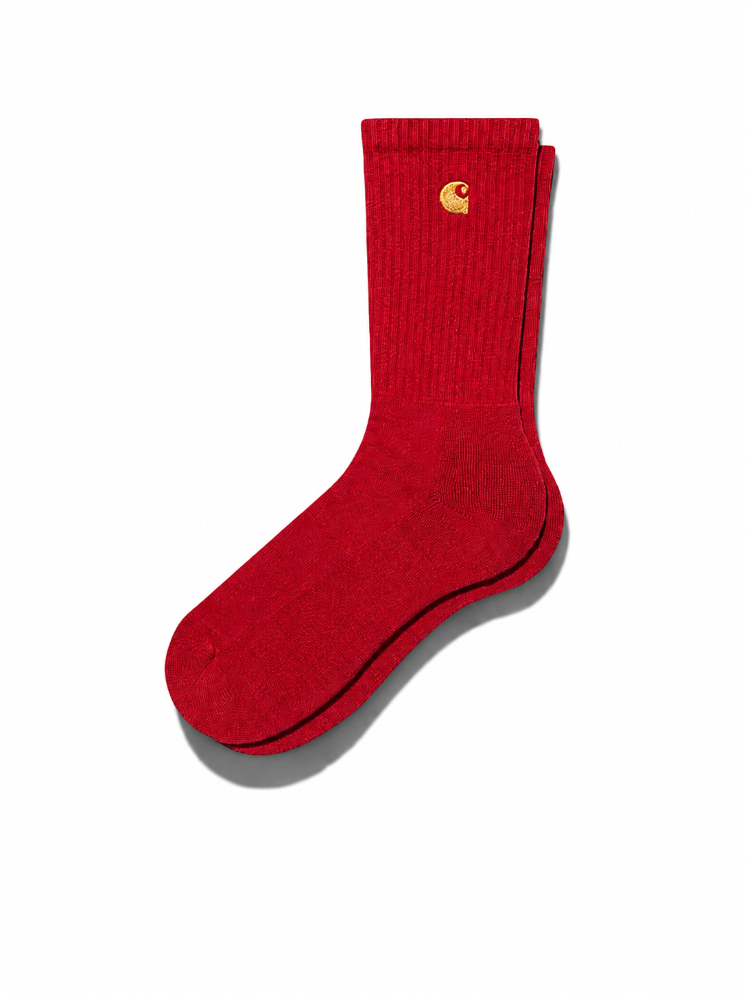 Carhartt WIP Chase Socks in Red/Gold