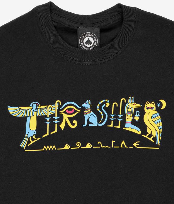 Thrasher Hieroglyphic T-shirt in black