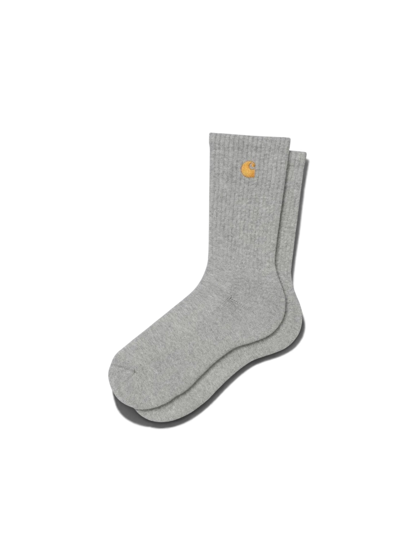 Carhartt WIP Chase Socks in Grey/Gold