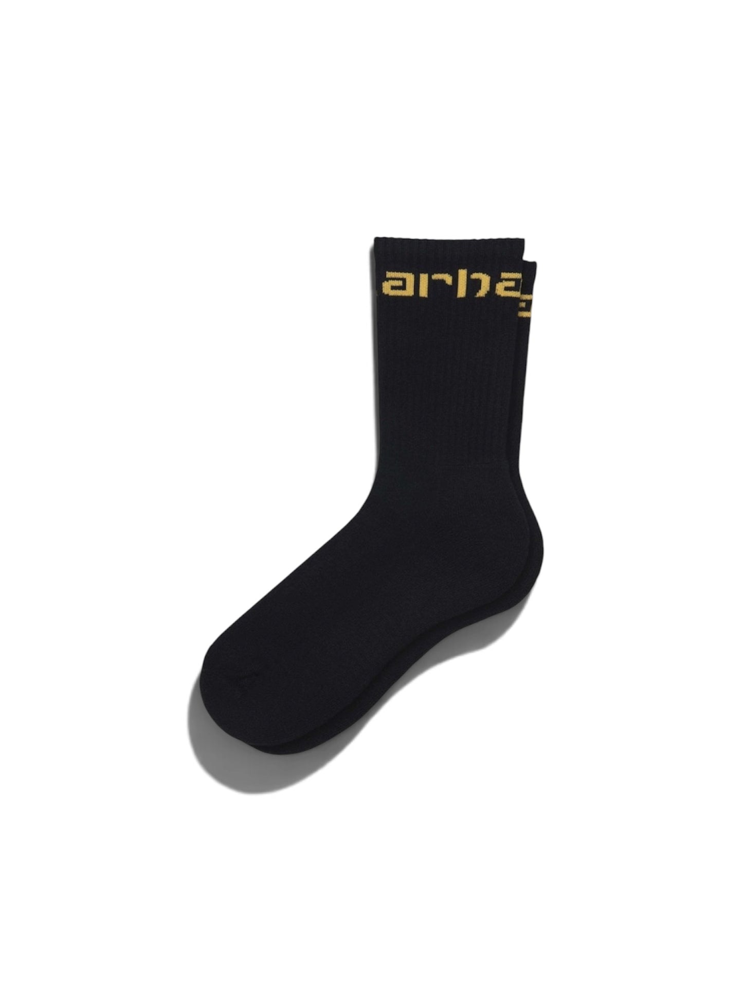 Carhartt WIP Crew Socks in Black/Yellow