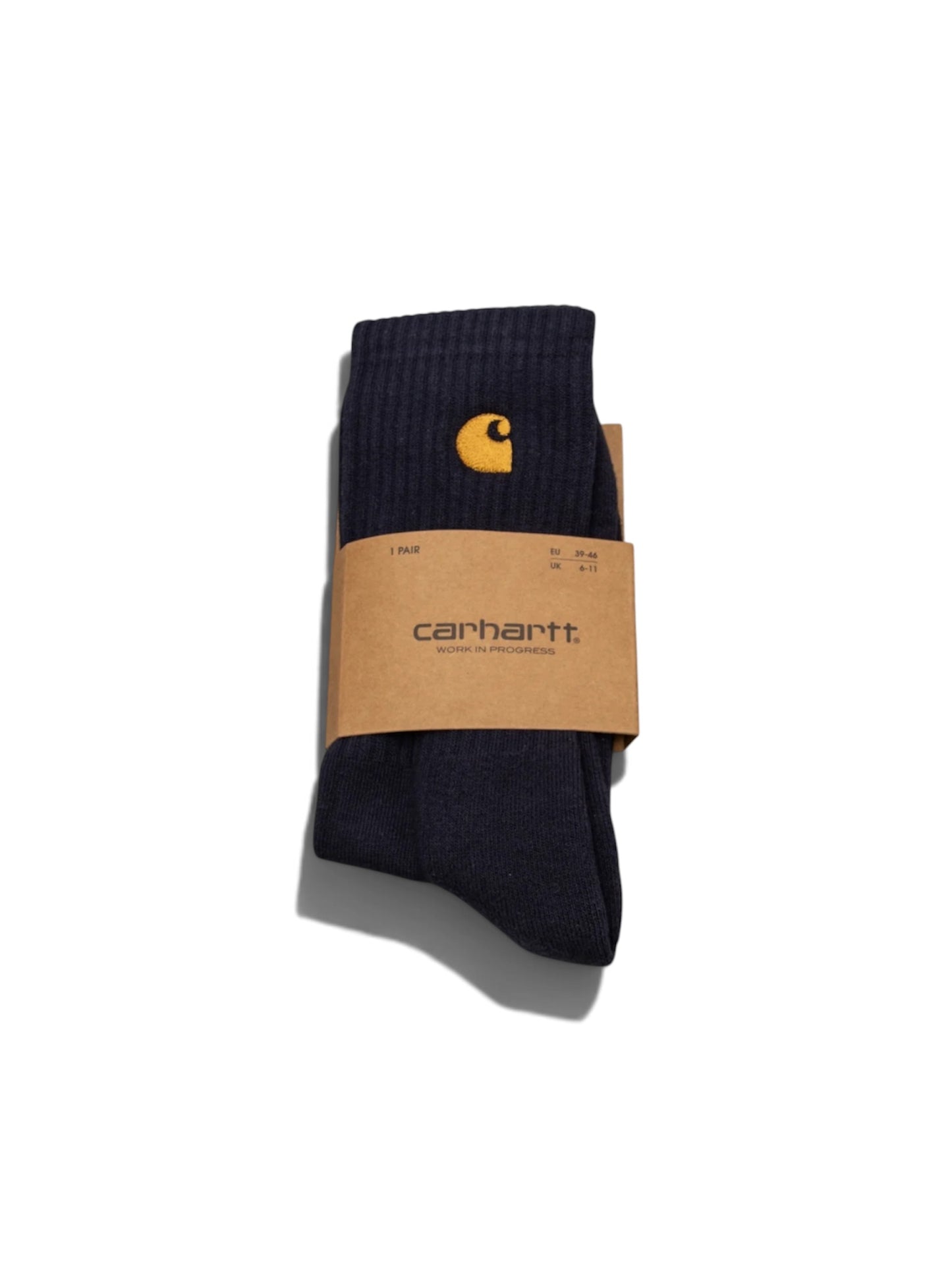 Carhartt WIP Chase Socks in Black/Gold
