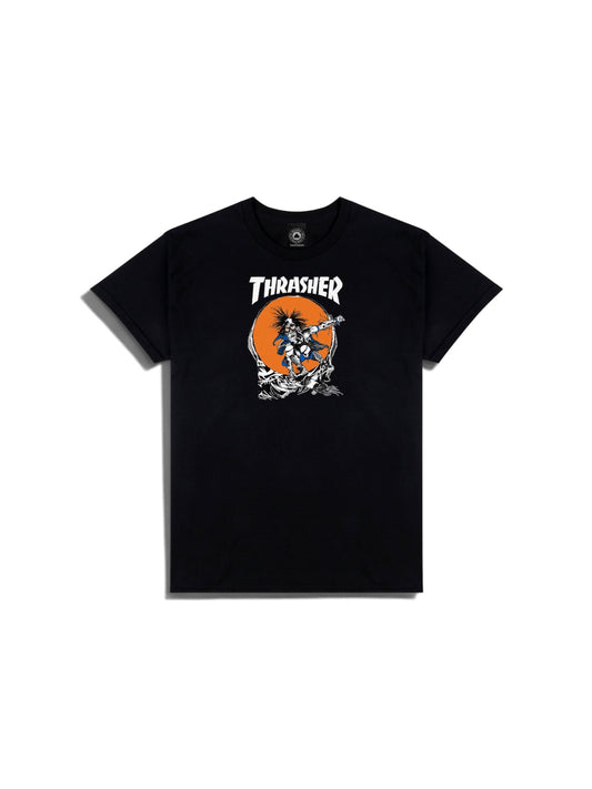 Thrasher Tee in Black